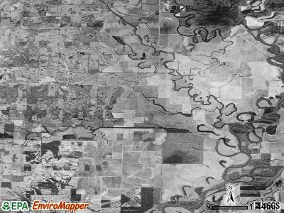 Zip code 72572 satellite photo by USGS