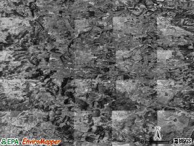 Zip code 72638 satellite photo by USGS