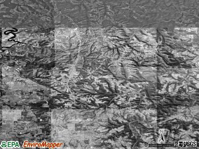 Zip code 72662 satellite photo by USGS