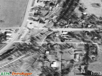 Zip code 72711 satellite photo by USGS