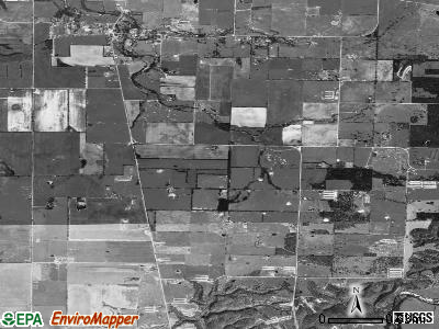 Zip code 72747 satellite photo by USGS