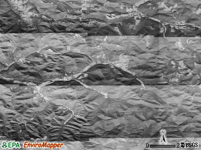 Zip code 72760 satellite photo by USGS