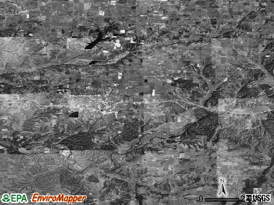 Zip code 72761 satellite photo by USGS