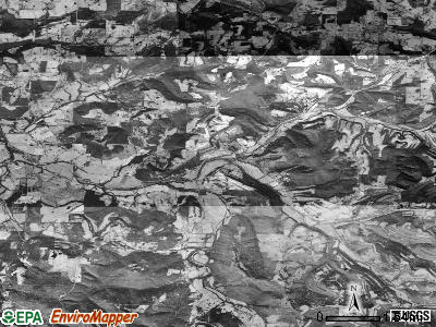 Zip code 72773 satellite photo by USGS