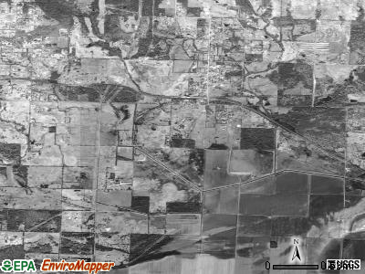Zip code 72820 satellite photo by USGS