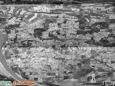 Zip code 72821 satellite photo by USGS