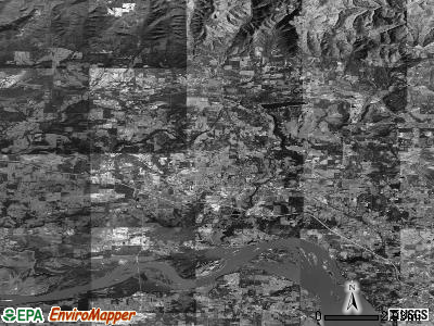 Zip code 72830 satellite photo by USGS