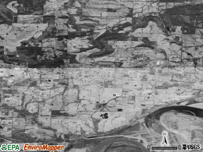Zip code 72832 satellite photo by USGS