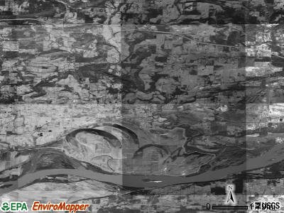 Zip code 72840 satellite photo by USGS