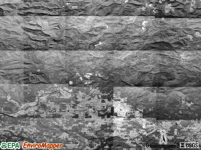 Zip code 72843 satellite photo by USGS
