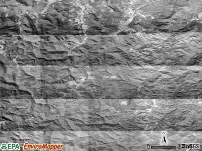 Zip code 72856 satellite photo by USGS