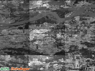 Zip code 72863 satellite photo by USGS