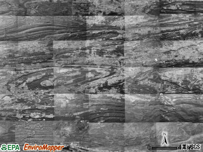 Zip code 72927 satellite photo by USGS