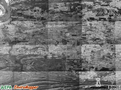 Zip code 72933 satellite photo by USGS
