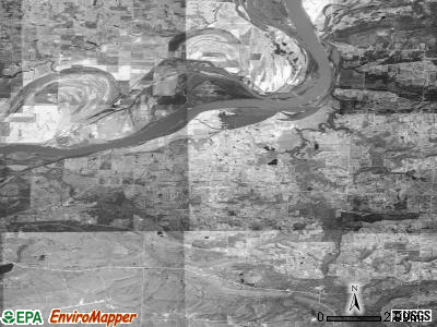 Zip code 72936 satellite photo by USGS