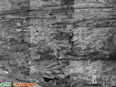 Zip code 72937 satellite photo by USGS