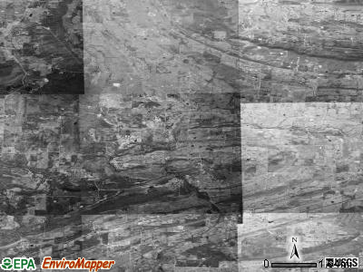 Zip code 72940 satellite photo by USGS