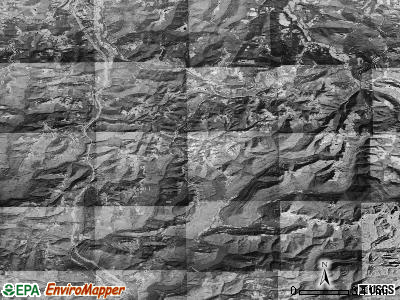 Zip code 72959 satellite photo by USGS