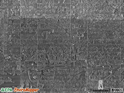 Zip code 73007 satellite photo by USGS