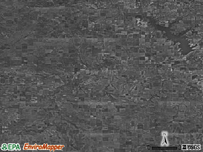Zip code 73015 satellite photo by USGS