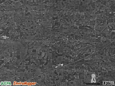 Zip code 73017 satellite photo by USGS