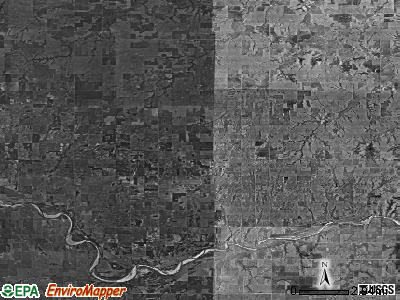 Zip code 73028 satellite photo by USGS