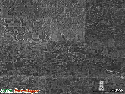 Zip code 73045 satellite photo by USGS