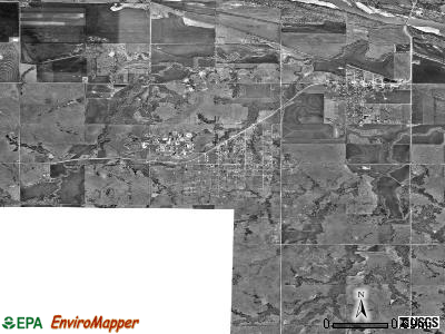 Zip code 73050 satellite photo by USGS