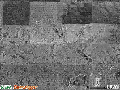 Zip code 73063 satellite photo by USGS