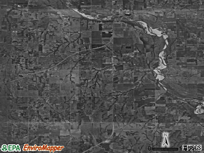 Zip code 73065 satellite photo by USGS