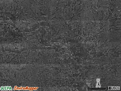 Zip code 73075 satellite photo by USGS