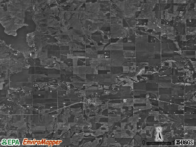 Zip code 73092 satellite photo by USGS