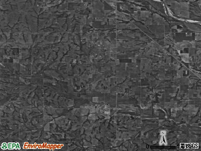 Zip code 73093 satellite photo by USGS