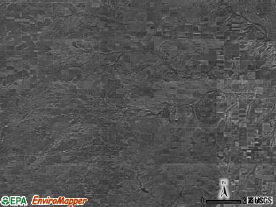 Zip code 73096 satellite photo by USGS
