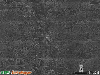 Zip code 73098 satellite photo by USGS