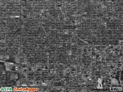 Zip code 73106 satellite photo by USGS