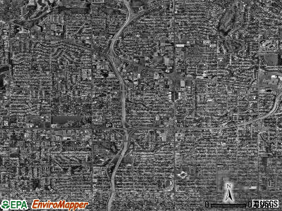 Zip code 73112 satellite photo by USGS