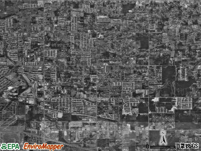 Zip code 73130 satellite photo by USGS