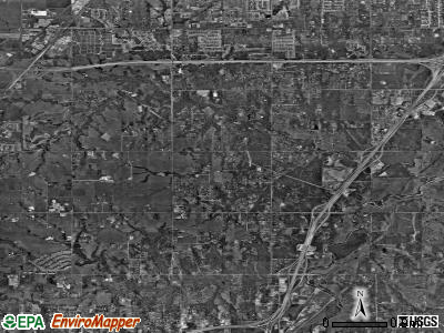 Zip code 73131 satellite photo by USGS