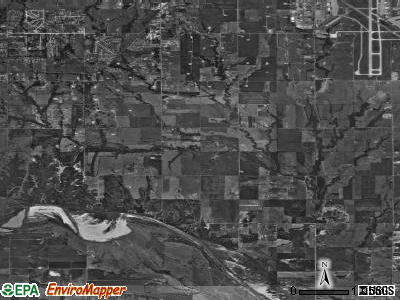 Zip code 73173 satellite photo by USGS