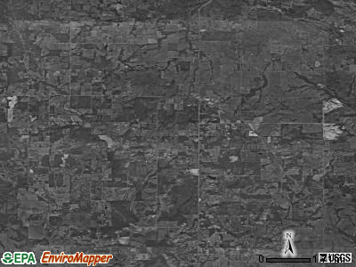 Zip code 73432 satellite photo by USGS