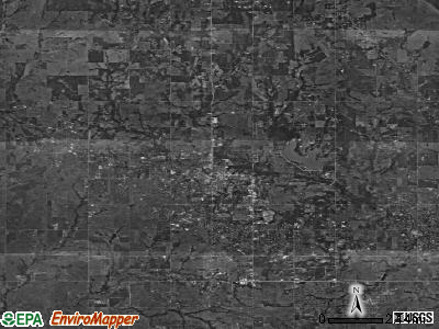 Zip code 73438 satellite photo by USGS
