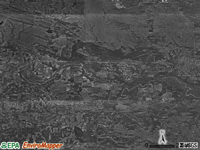 Zip code 73447 satellite photo by USGS