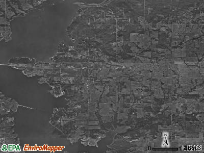 Zip code 73449 satellite photo by USGS