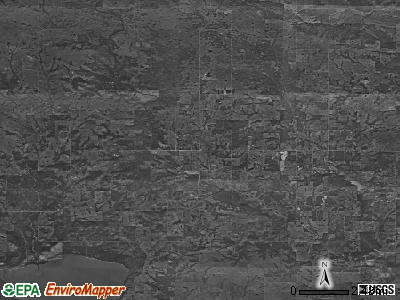 Zip code 73450 satellite photo by USGS