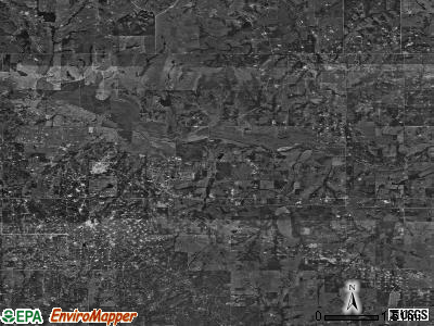 Zip code 73491 satellite photo by USGS