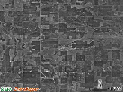 Zip code 73528 satellite photo by USGS