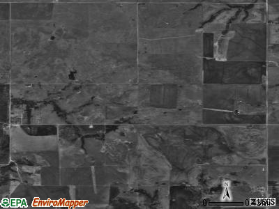 Zip code 73561 satellite photo by USGS
