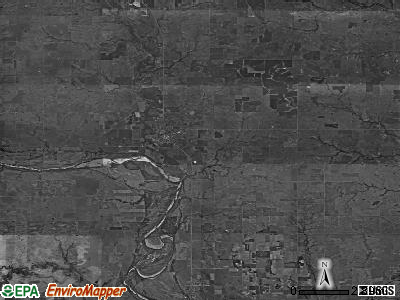 Zip code 73565 satellite photo by USGS