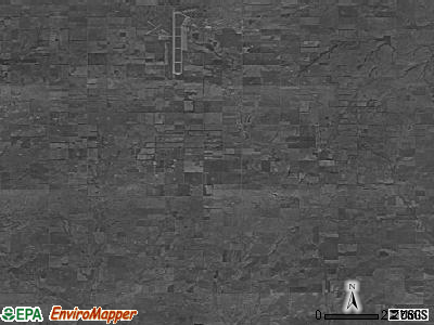 Zip code 73641 satellite photo by USGS